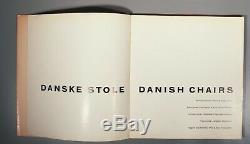 Rare book Ditzel Nanna Danske Stole / Danish Chairs Finn Juhl Hans Wegner 1954
