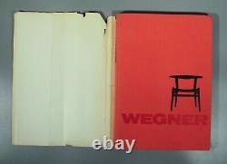 Rare book Wegner En Dansk Møbelkunstner Hans Wegner furniture 1965