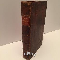 Rare find ANTIQUE BOOK Marcus Antonius Aurelius 1st Ed 1701 fantastic cond