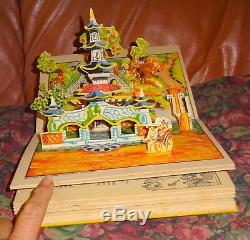 Rare stunning condition Daily Express Children`s Annual 1931 pop up antique book
