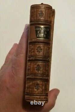 Religious ChristianLeather Book Rev Keble 1854 Rare 1800's Antique