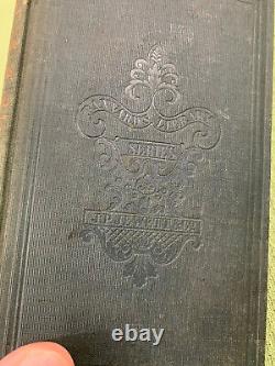 Rev J. Banvard Singular Sagacity Stories of Animals 1846 Antique Book RARE