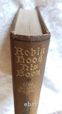 Robin Hood His Book by Eva March Tappan RARE Antique 1903 Adventure Classic
