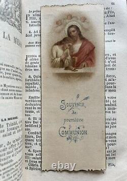 Roman Parish Book 1890 Antique Catholic Book Rare Illustrated