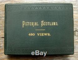 SCOTLAND Scottish Pictorial Antique 1890 Edinburgh GLASGOW Dundee HIGHLANDS Rare