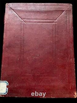 Sacred Chants & Holy Verses Early 1700s Manuscript Antique Book Fine Bound Rare