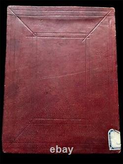 Sacred Chants & Holy Verses Early 1700s Manuscript Antique Book Fine Bound Rare