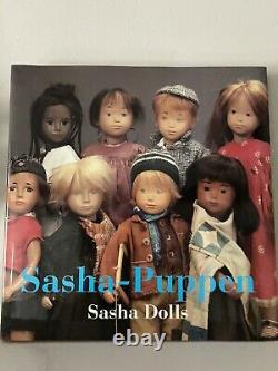 Sasha Puppen dolls Large HB rare Book 117 pp vintage English & German