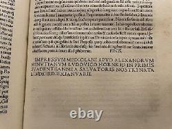 Selected Works From Jewish Antiquity By Flavius Josephus 1514 Antique Book Rare