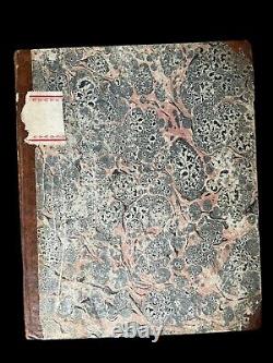 Sermons From Father Carlo Frey 1798 Antique Book Rare Fine Binding