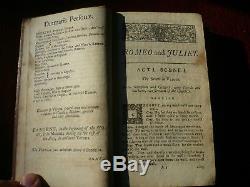 Shakespeare Rowe Tonson Antique very rare original cover 1st/1st Vol VI 6. 1735