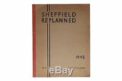 Sheffield Replanned 1945 Rare Book Town Planning Original