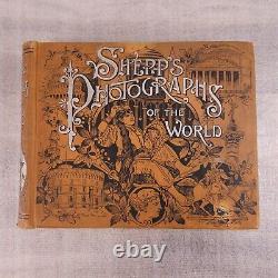 Shepp's Photographs of the World 1891 Rare Antique Book Loose Binding READ