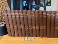 Sir Walter Scott Antique Book Collection, 33 Volumes of Waverley Novels