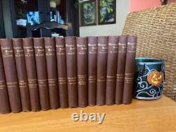 Sir Walter Scott Antique Book Collection, 33 Volumes of Waverley Novels