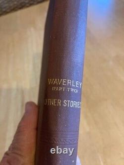 Sir Walter Scott Antique Book Collection, 33 Volumes of Waverley Novels