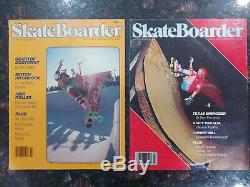 Skateboarder Magazine 1978 1979 Vintage Volume 5 Number 2-12 Lot Set. HTF Rare