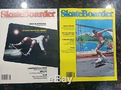 Skateboarder Magazine 1978 1979 Vintage Volume 5 Number 2-12 Lot Set. HTF Rare
