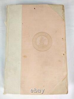 Society Of Mayflower Descendants (1912) Fourth Record Limited Antique Book, Rare