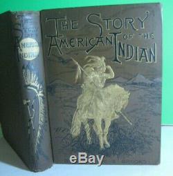 Sold $3500 Ex Rare Antique 1887 History American Indian Tribes War Massacres