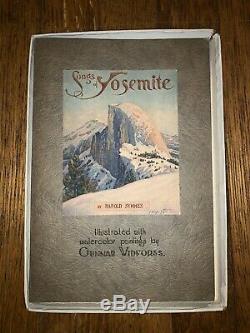 Songs Of Yosemite Harold Symmes Gunnar Widforss Rare Antique Book 1923