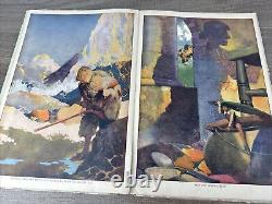 Stories the Balloon Man Told Antique Early 1900's Rare Book 15X10