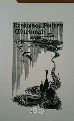 Superb Rare Authentic Very First Rookwood Pottery Booklet Book Pamphlet. 1890's