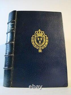TAFFIN Signed BINDING 1899 LIMITED EDITION #118 / 800 Antique Full Leather Rare