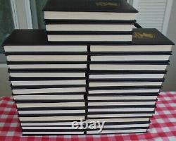THE AGATHA CHRISTIE MYSTERY COLLECTION LOT OF 29 Bantam Leatherette HARDCOVER