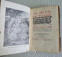 THE DEVIL OF TO-DAY 1906 ANTIQUE HC BOOK GOOD EVIL RELIGION SATAN RARE neocurio