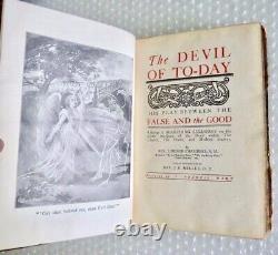 THE DEVIL OF TO-DAY 1906 ANTIQUE HC BOOK GOOD EVIL RELIGION SATAN RARE neocurio