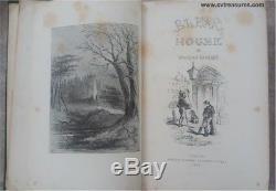 THEODORE ROOSEVELT, RARE AUTOGRAPHED Signed Antique BOOK Charles Dickens vintage