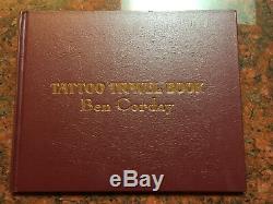 Tattoo Travel Book by BEN CORDAY Published by Hardy Marks OUT OF PRINT RARE FIND