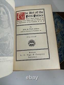 The Art Galleries of Europe Antique 6 Book Set L. C. Page & Co. RARE