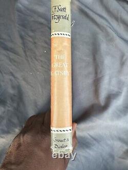 The Great Gatsby 1925- Grossest & Dunlap with Dust Jacket- RARE ANTIQUE BOOK