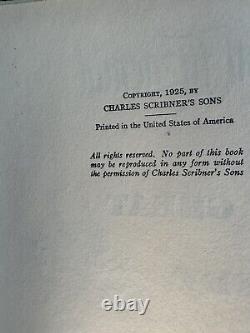 The Great Gatsby 1925- Grossest & Dunlap with Dust Jacket- RARE ANTIQUE BOOK