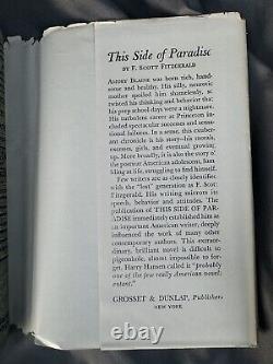 The Great Gatsby 1925- Grossest & Dunlap with Dust Jacket- RARE ANTIQUE BOOK