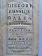 The History Of Physick Time Of Galen To 16th Century Antique Book Year 1725 Rare