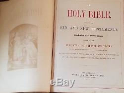 The Holy Bible Vintage Antique Amazing Old Beautiful Historical Rare Original