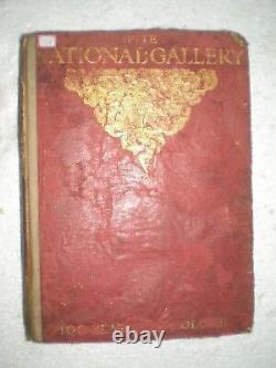 The National Gallery Vol2 100 Plates In Colour Rare Antique Book 1909