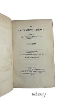 The Naturalist's Library Ichthyology Vol IV (Hardcover, 1843) RARE Antique