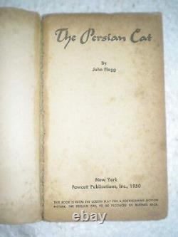 The Persian Cat -john Flogg Rare Antique Book India 1950