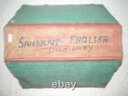 The Practical Sanskrit English Dictionry Rare Antique Book India 1890