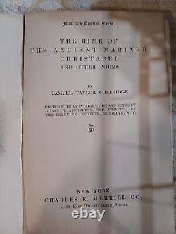 The Rime of Ancient Mariner Samuel Taylor Coleridge 1883 Rare Antique Book