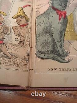 The Robber Kitten Antique Rare Book 1862 Leavitt And Allen Look at Pictures