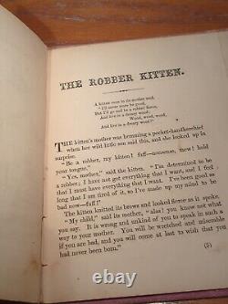 The Robber Kitten Antique Rare Book 1862 Leavitt And Allen Look at Pictures