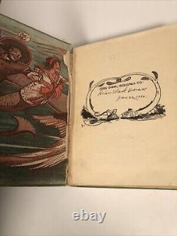 The Sea Fairies L. Frank Baum 1911 First Edition Rare Antique Color Plates Oz