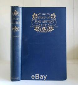 The Story Of Jane Austen's Life By Oscar Fay Adams RARE 1891 Antique Victorian