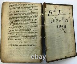 The Twelve Caesars 1672 Antique Book 17th Century Emperors of Rome Rare B123