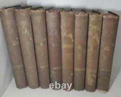The Works Of Edward Bulwer Lord Lytton Vol 1-8 Collier Rare Antique Books